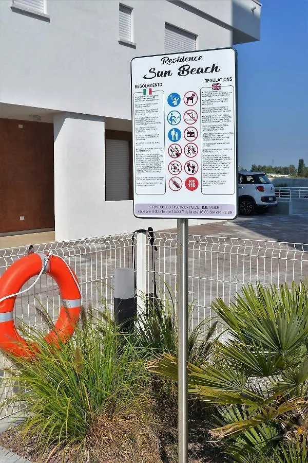 Sun Beach Residence Con Piscina - Piazza Brescia - Adria Holiday Jesolo - Family Apartments
